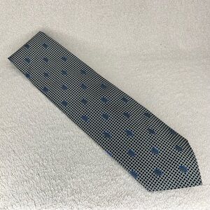 Vintage Pierre Balmain Couture 100% Silk Geometric Men’s Tie-VTG-Designer-Luxury